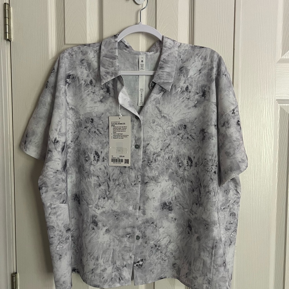 Lululemon Athletica FULL DAY AHEAD-SS SHIRT
